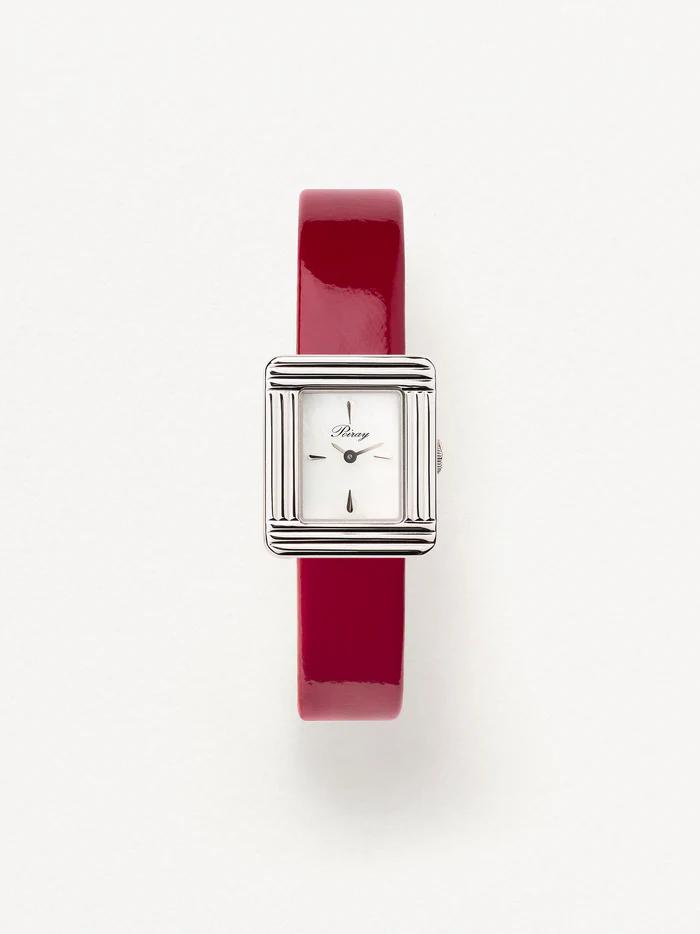 Montre POIRAY Ma Première mini acier nacre quartz